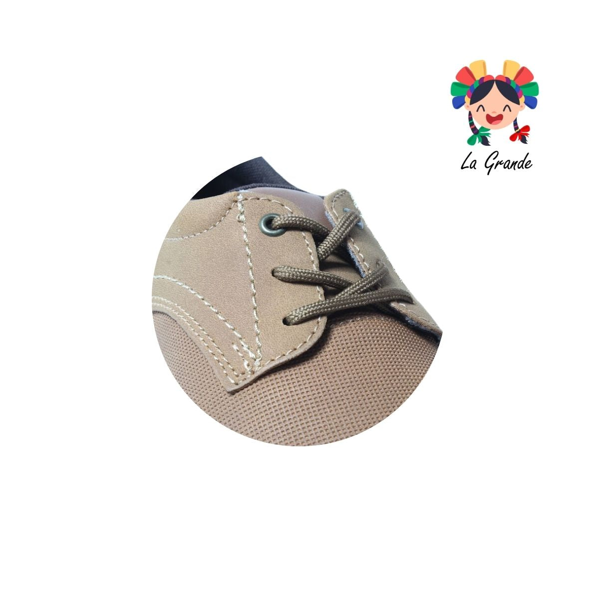 6954 RODRISAN Tan Sint Zapato Casual para Niño