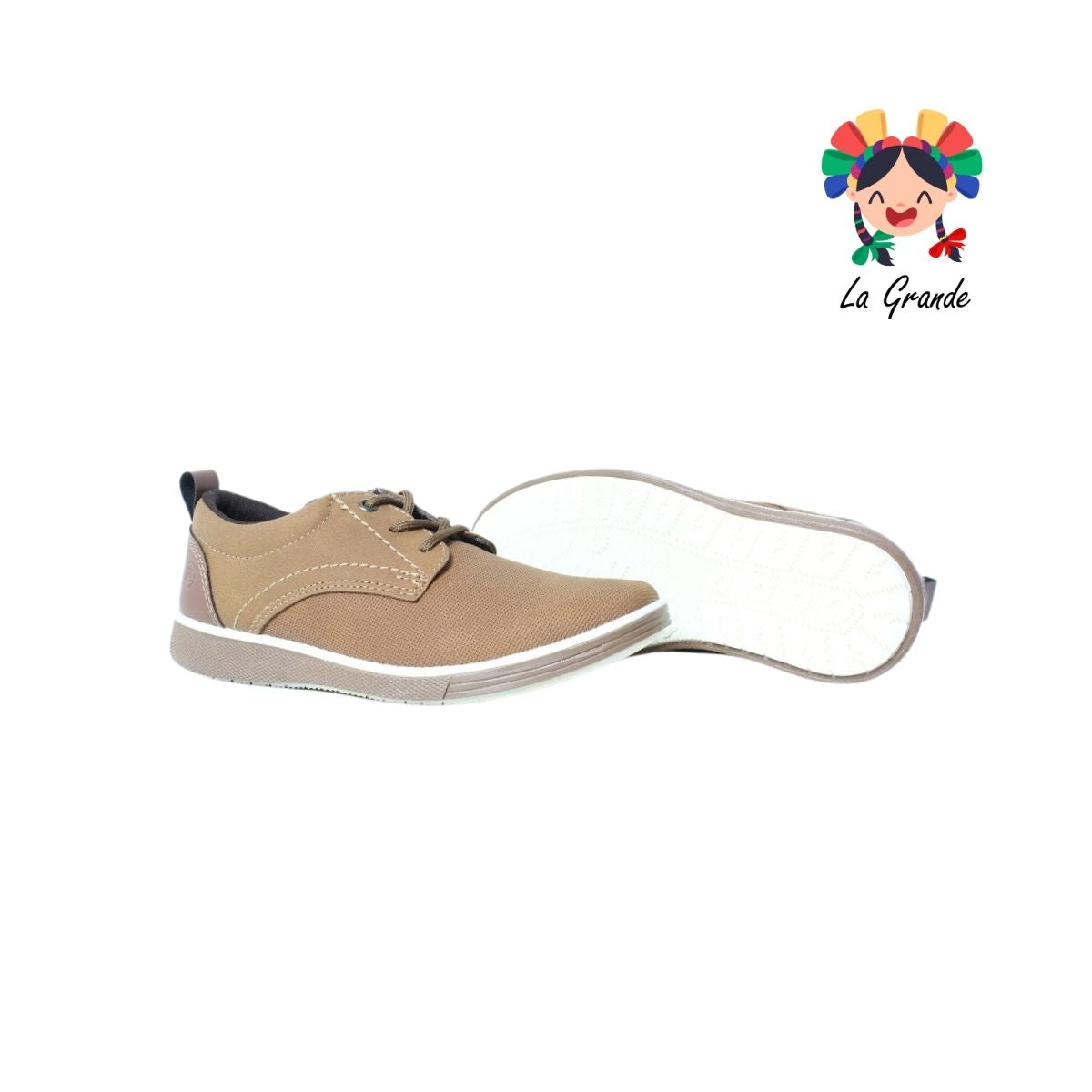 6954 RODRISAN Tan Sint Zapato Casual para Niño