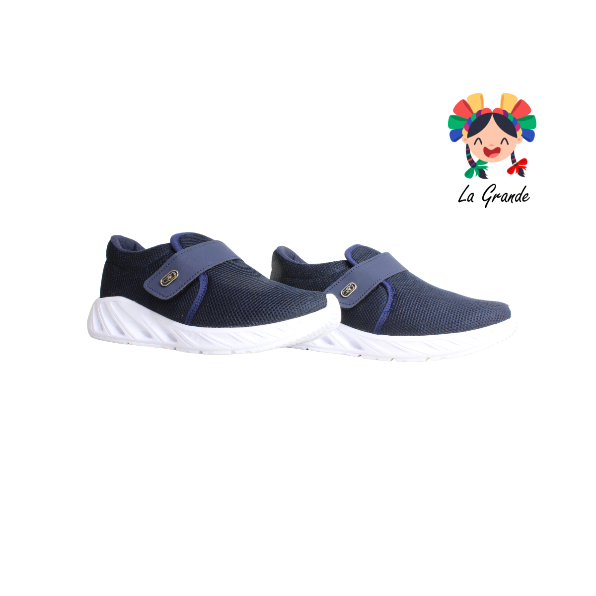 987 RULES Marino Blanco Tenis Casual para Dama, Joven y Caballero