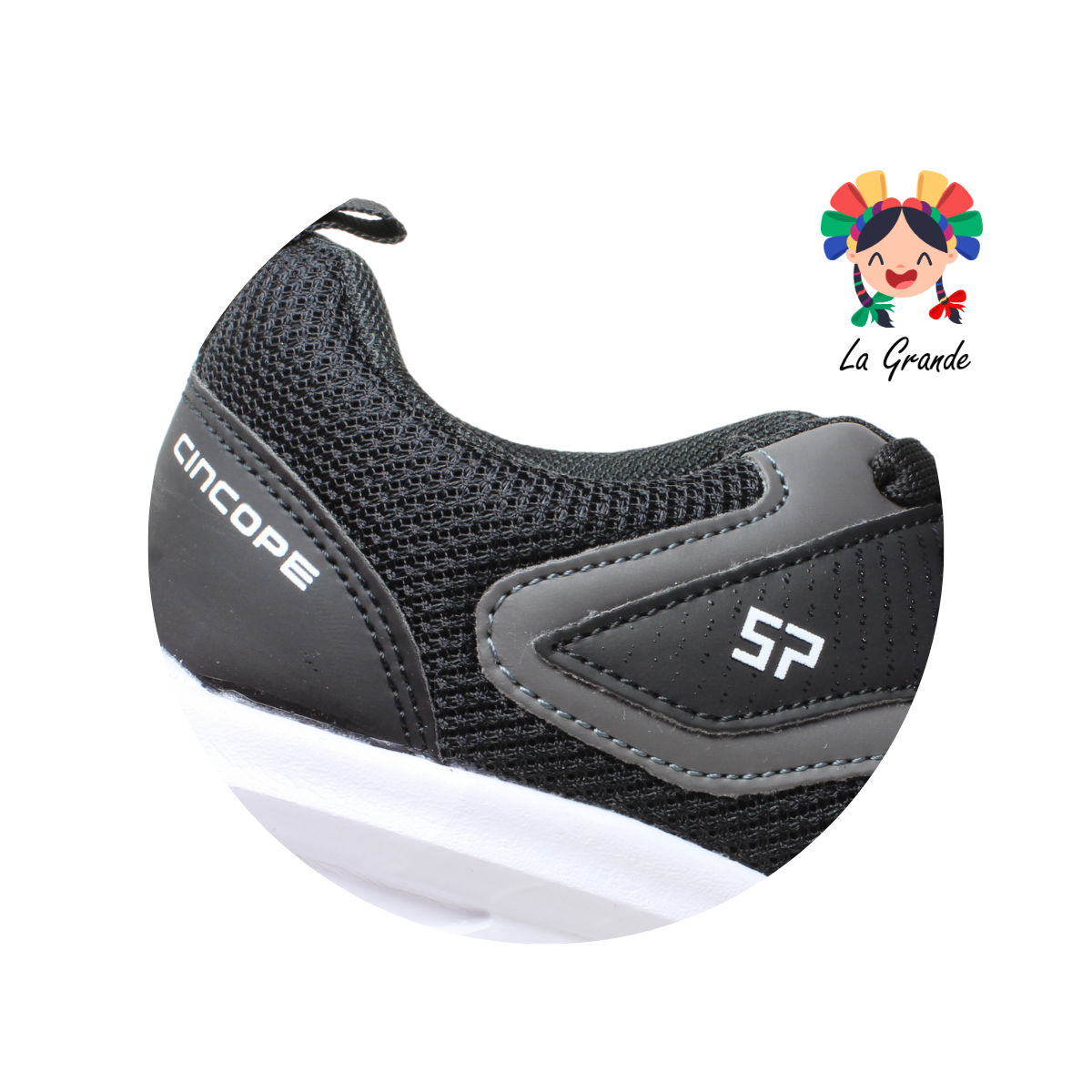 14 SBLATY FIVE Negro Blanco Tenis Deportivo para Dama