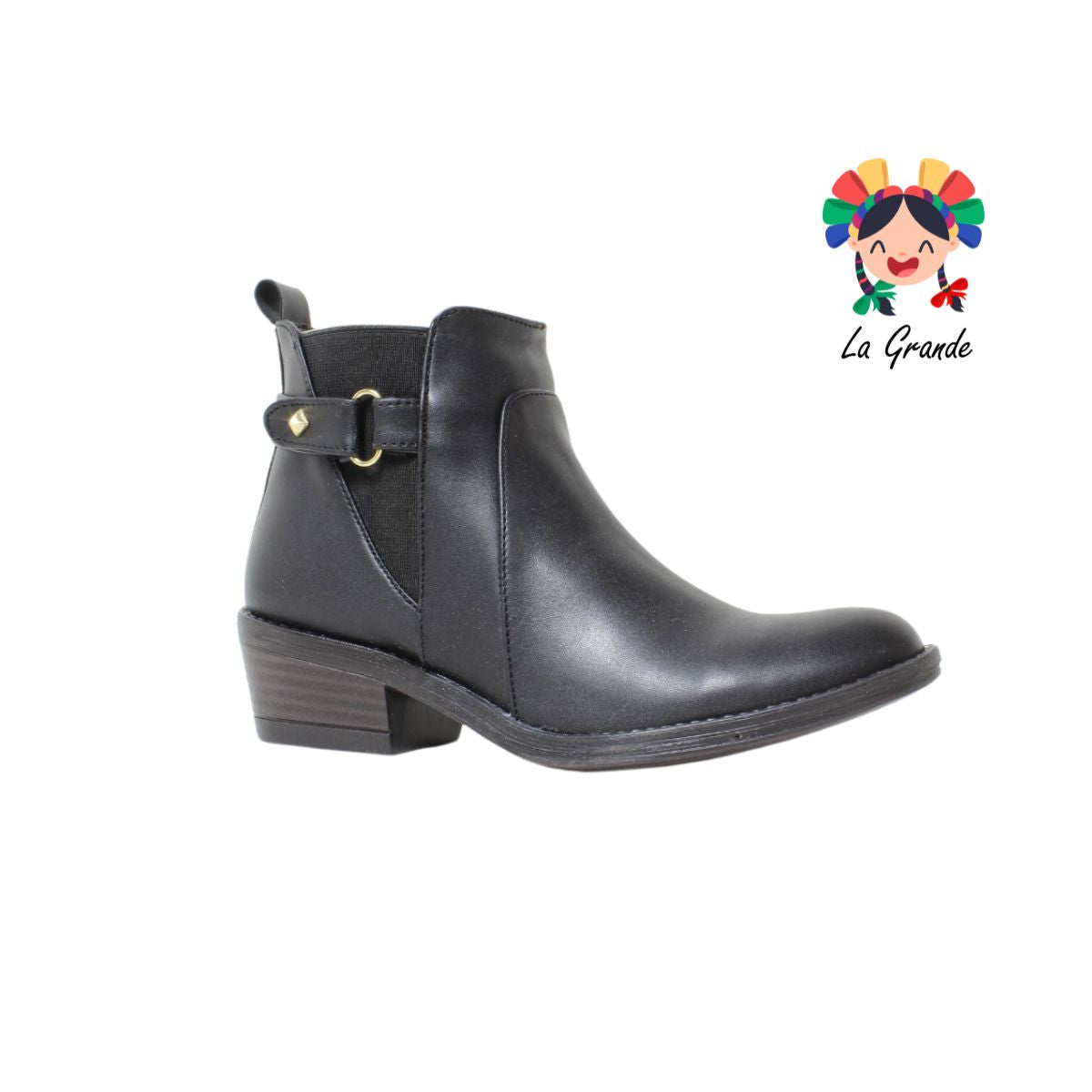 768 SCANDALO Negro Bota Casual para Dama