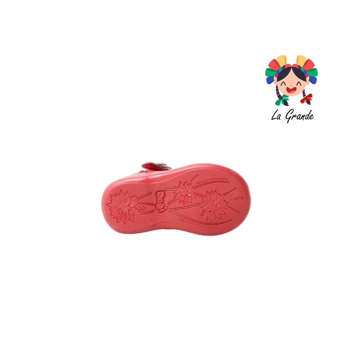 7708 DOGI Rojo Charol Zapato Casual para Bebé