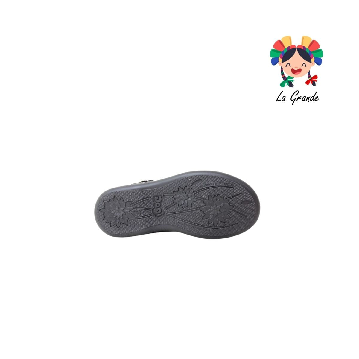776 DOGI Negro Charol Zapato Escolar para Niña