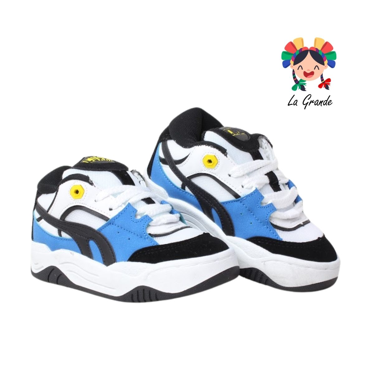 777 CUPRA Bco Ngo Elec Tenis Casual para Niño y Niña