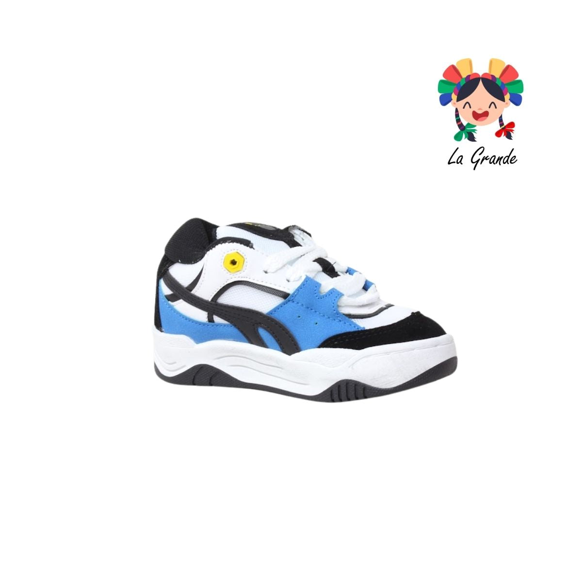 777 CUPRA Bco Ngo Elec Tenis Casual para Niño y Niña