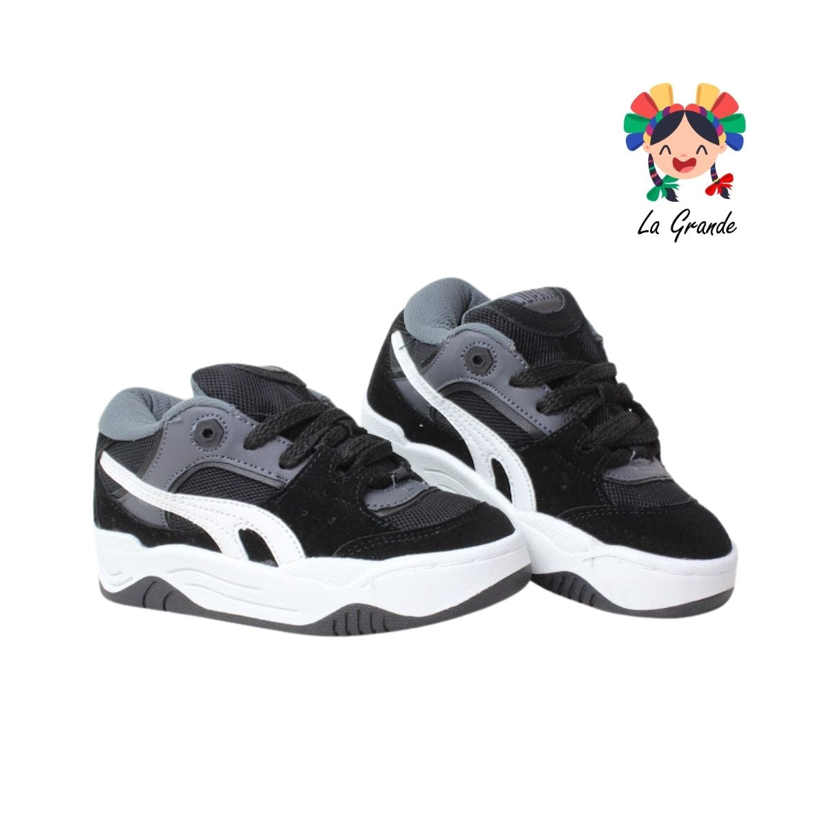 777 CUPRA Ngo Bco Gris Tenis Casual para Niña, Niño y Caballero