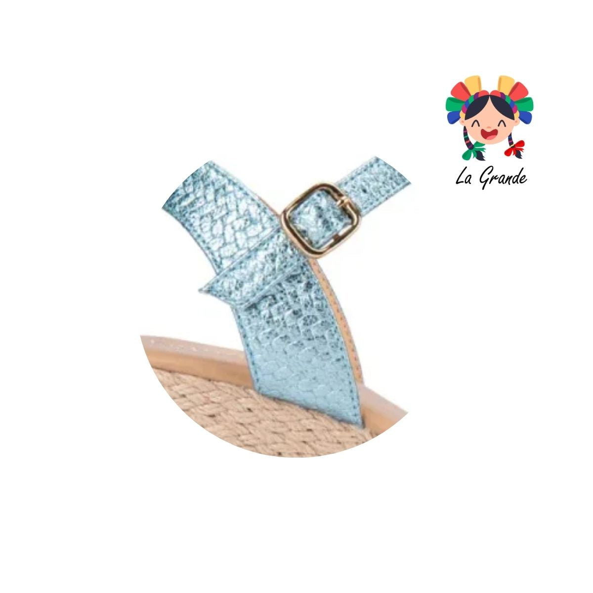 7803 VI LINE SKY Azul Sint Sandalia para Dama