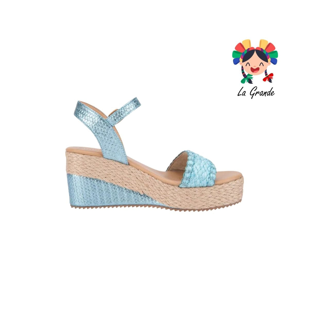 7803 VI LINE SKY Azul Sint Sandalia para Dama