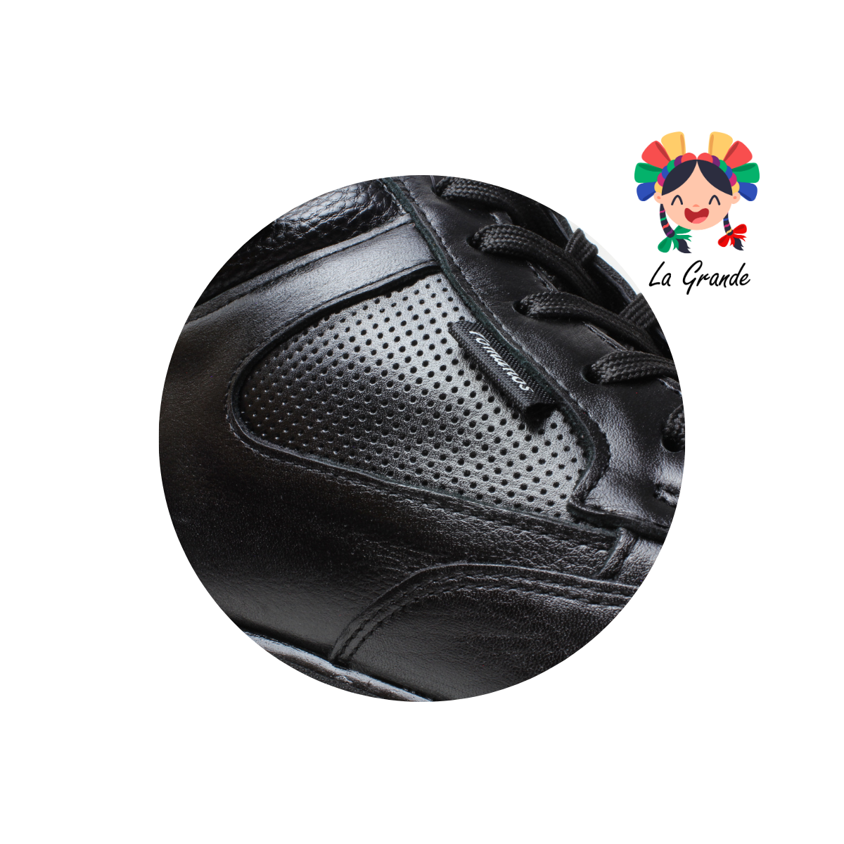 7851 ROMANOS Negro Barcelona Piel Bota para Caballero