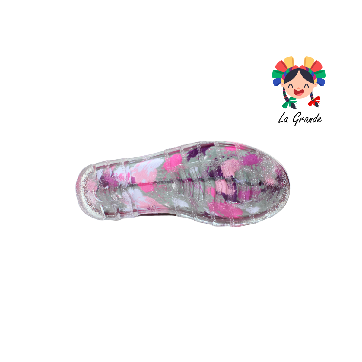 PINET PULGARCITO Manchas de Colores Bota de Hule para Dama