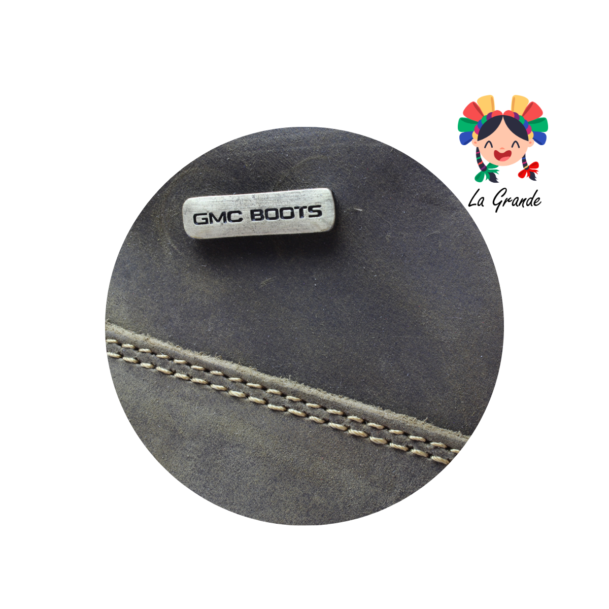 7958 GMC Café Toledo Bota Casual para Caballero