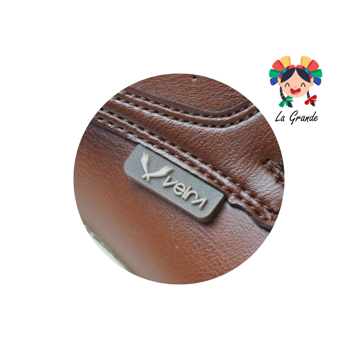 8002 VELRA Tabaco Zapato Casual para Joven
