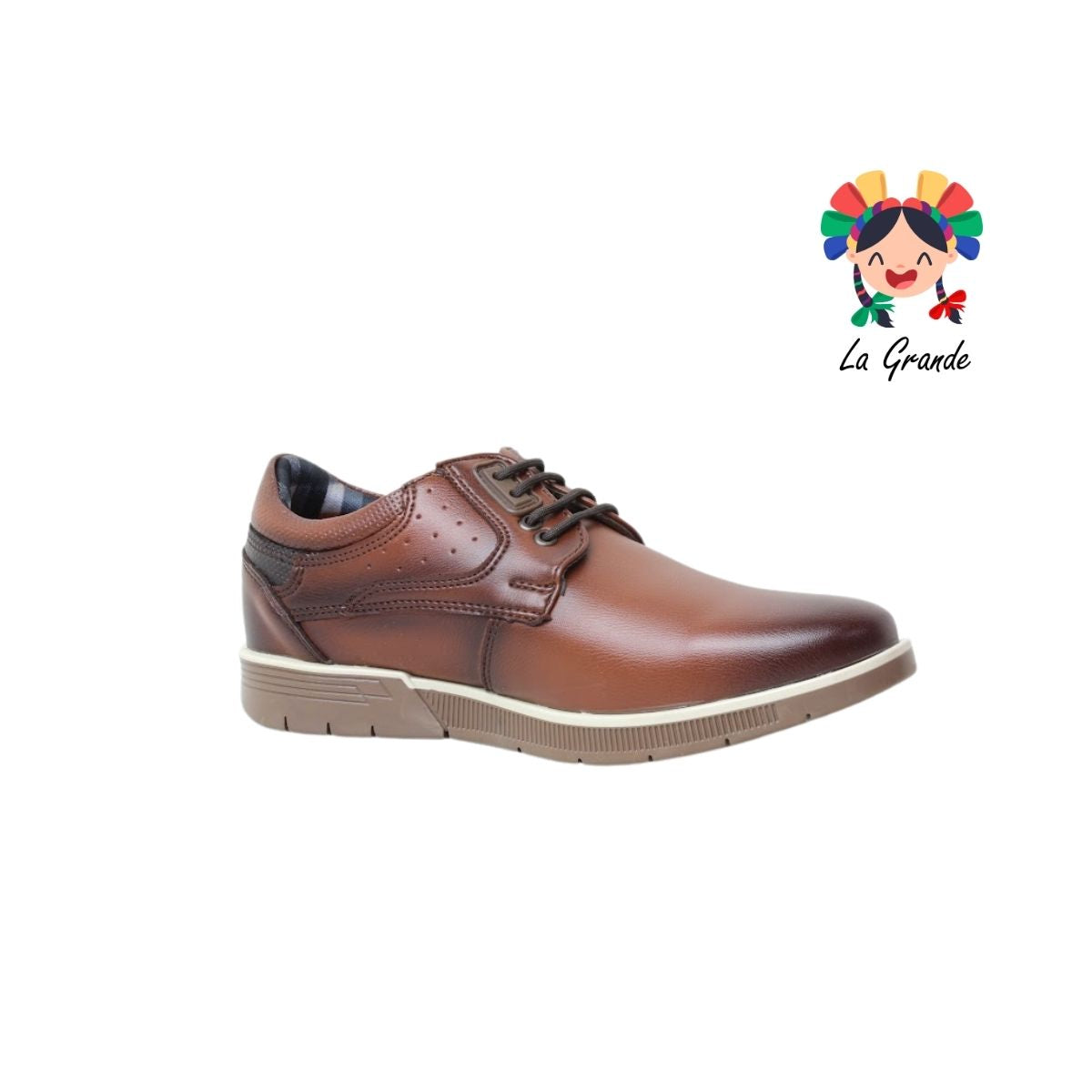 8002 VELRA Tabaco Zapato Casual para Joven