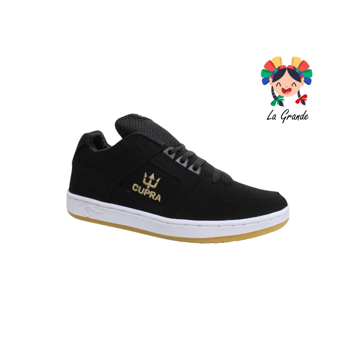 800 CUPRA Ngo Oro Ambar Nobuck Tenis Casual para Joven y Caballero