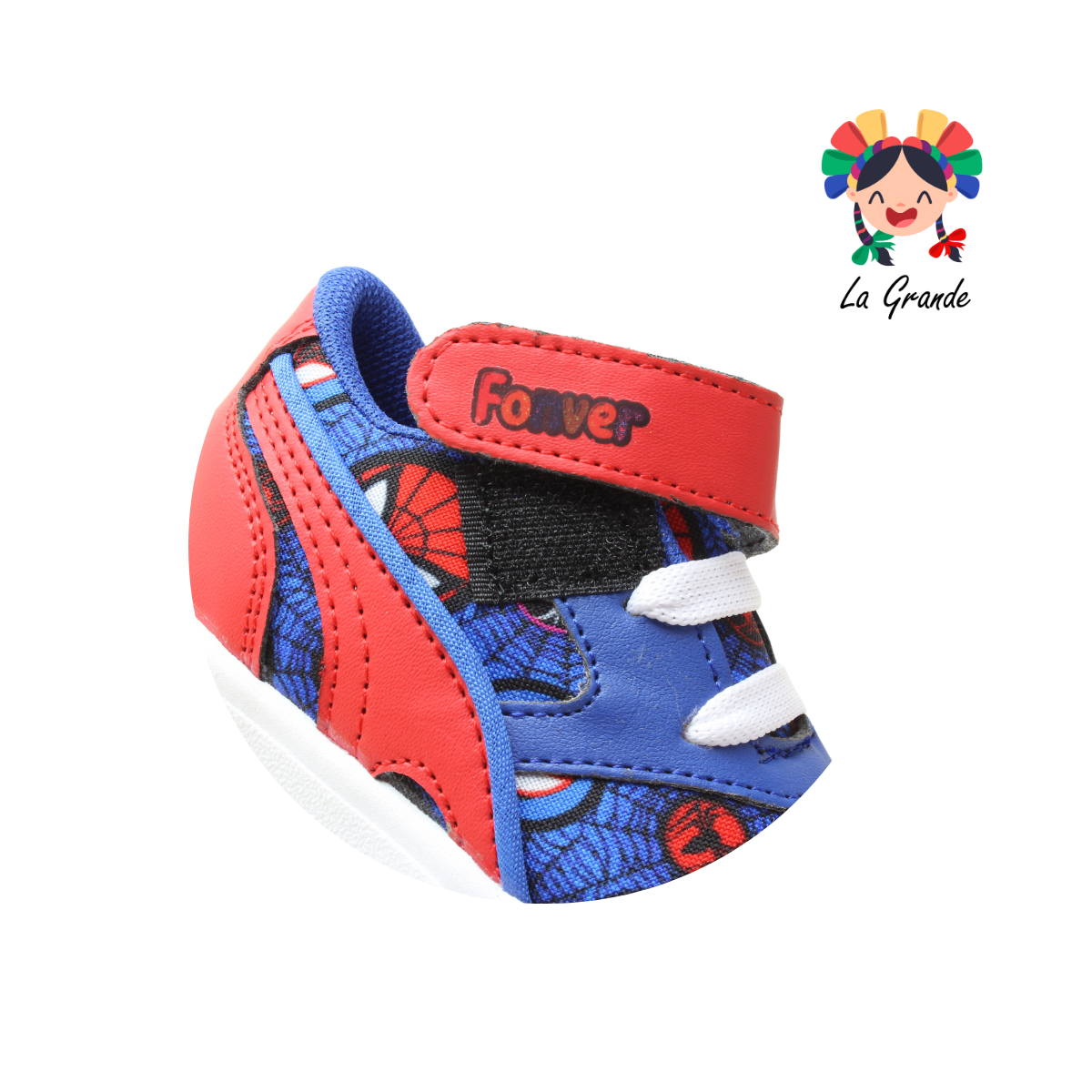 800 FON-VER Rey Rojo Sintético Tenis Casual para Bebé