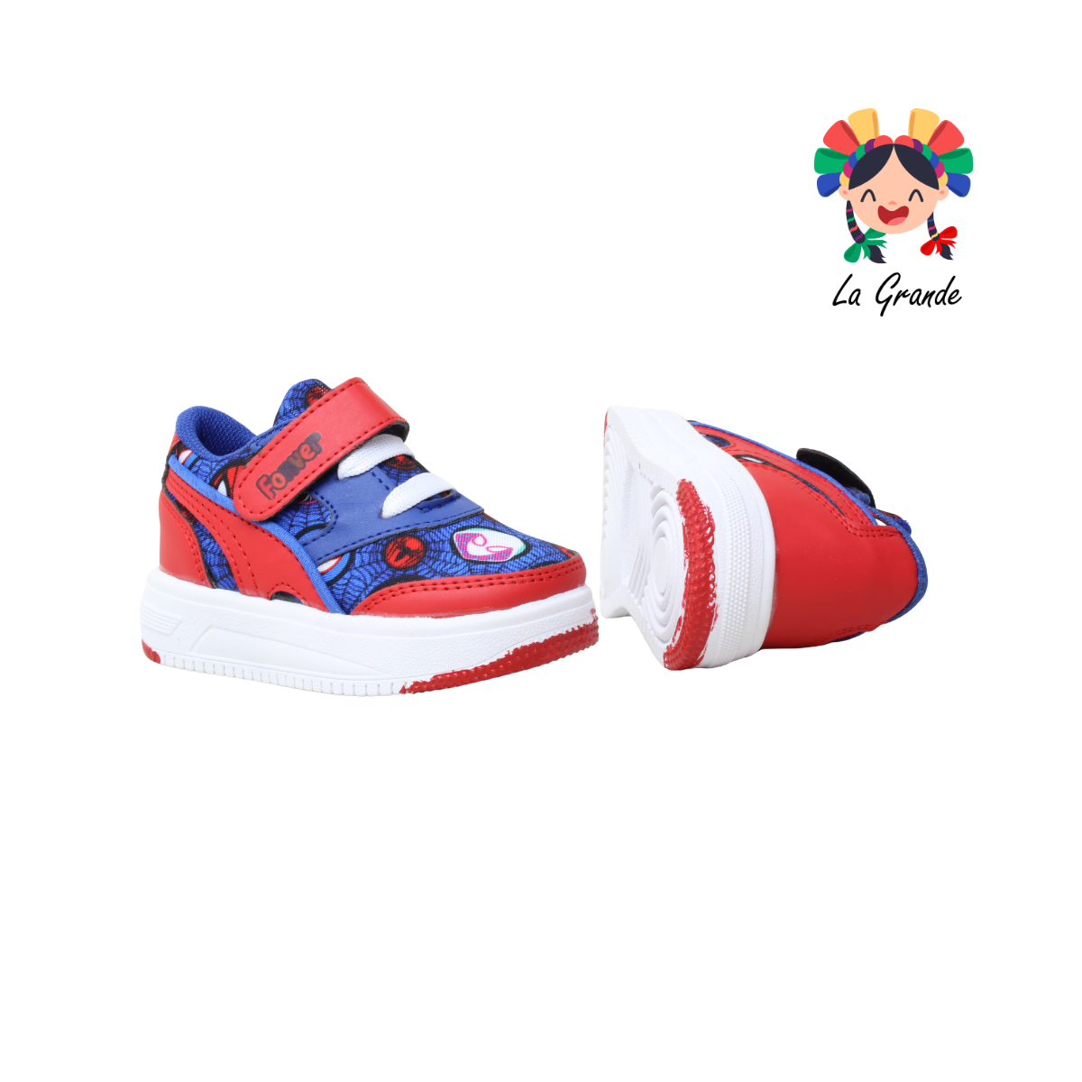 800 FON-VER Rey Rojo Sintético Tenis Casual para Bebé