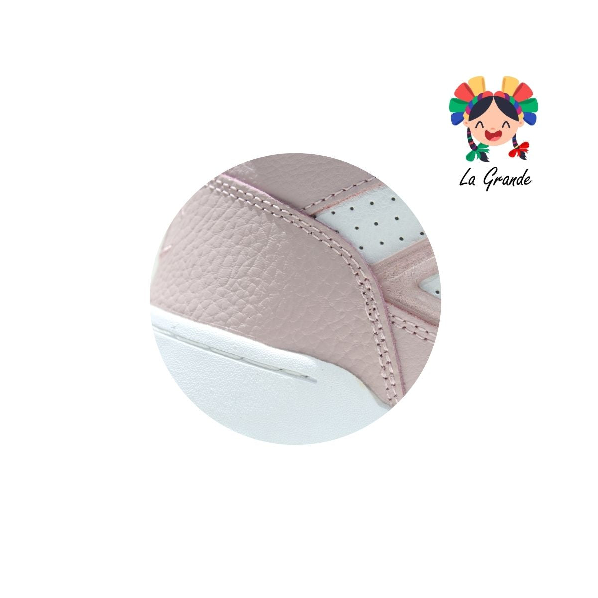 822Y CHAMPION Blanco Rosa Tenis Importado Original para Dama