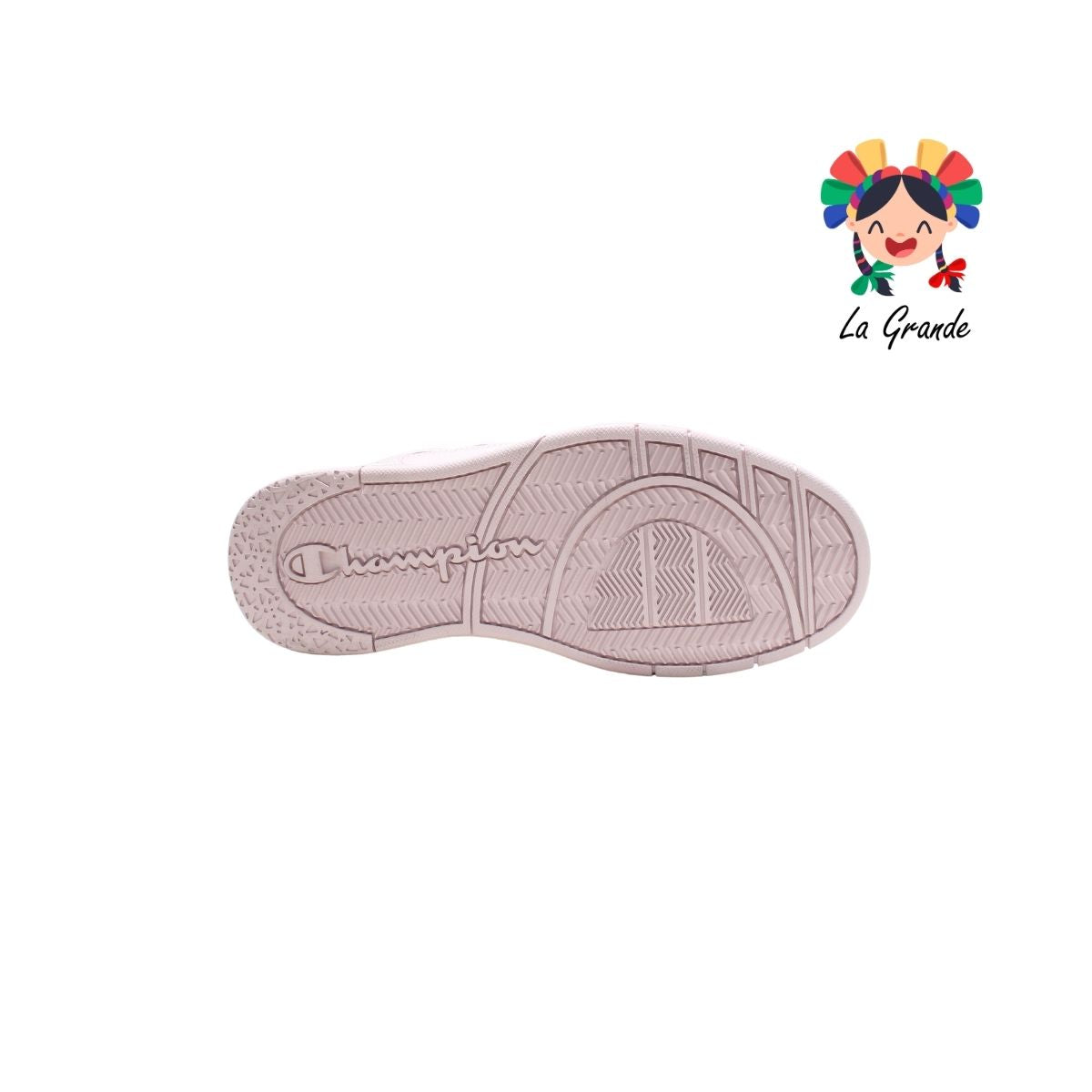 822Y CHAMPION Blanco Rosa Tenis Importado Original para Dama