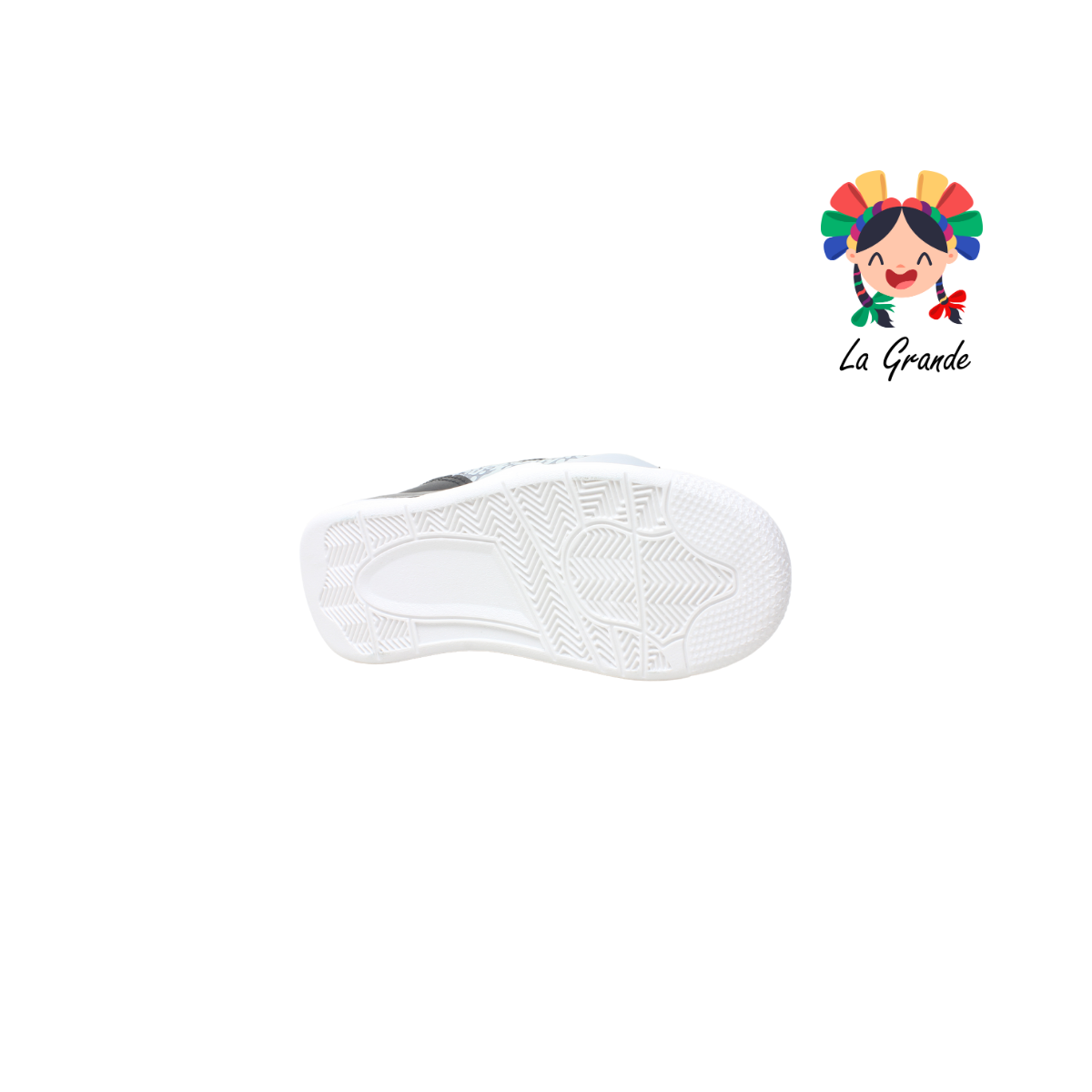 826 GMC Negro Gris Tenis para Niño