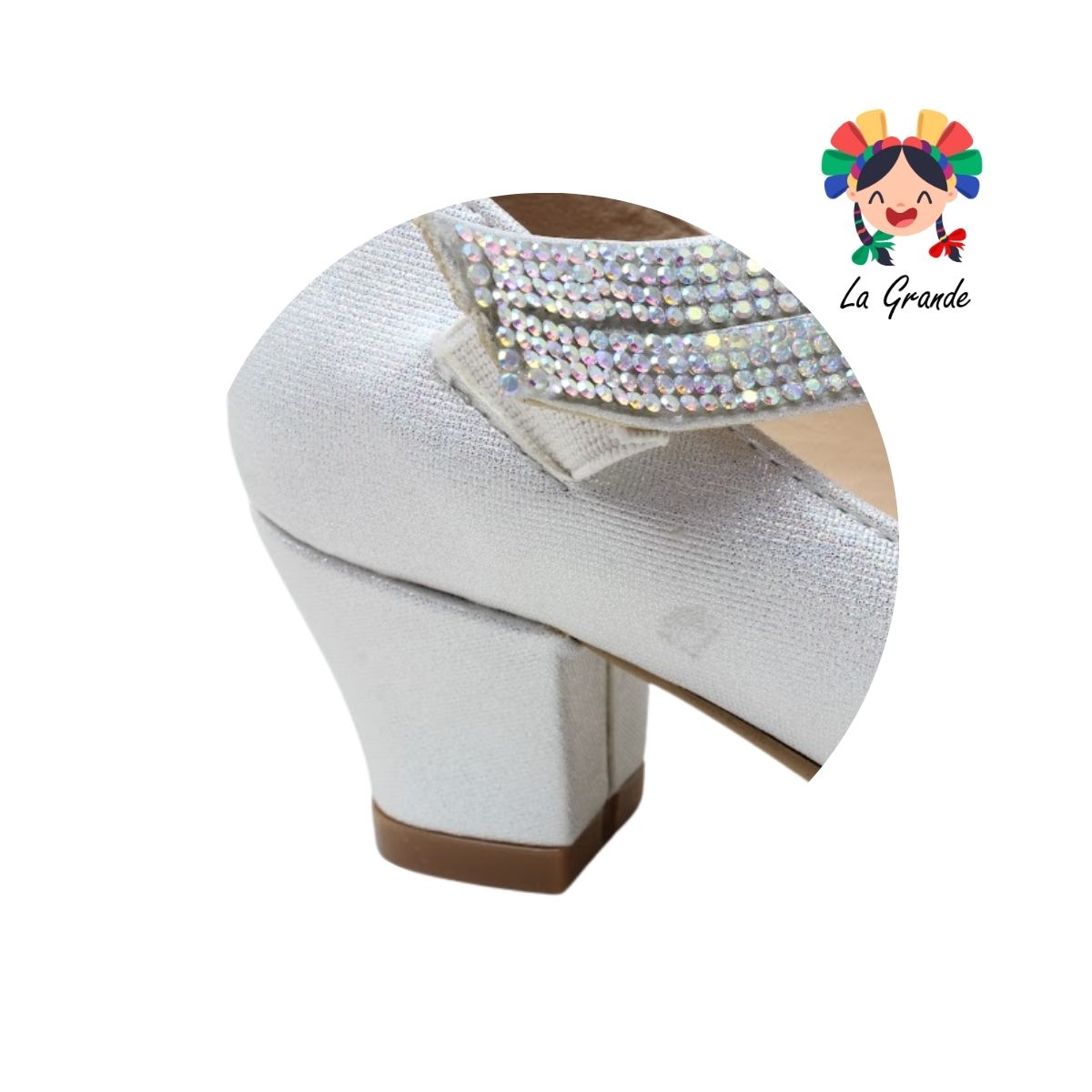 836 ALEXIMAR Salma Blanco Zapatilla Casual con Plataforma para Niña