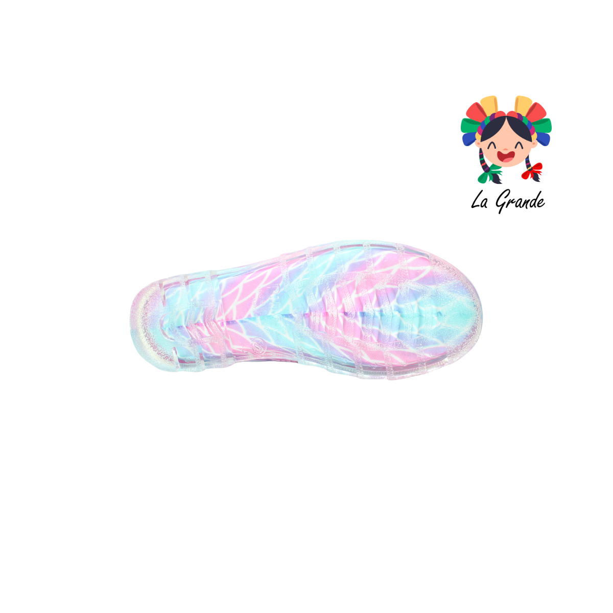 PINET PULGARCITO Escamas de Colores Bota de Hule para Dama