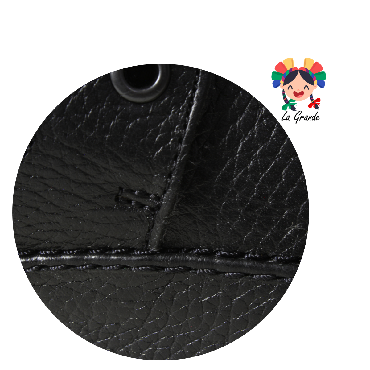 856 LA PAG Negro Piel Bota Casual para Caballero