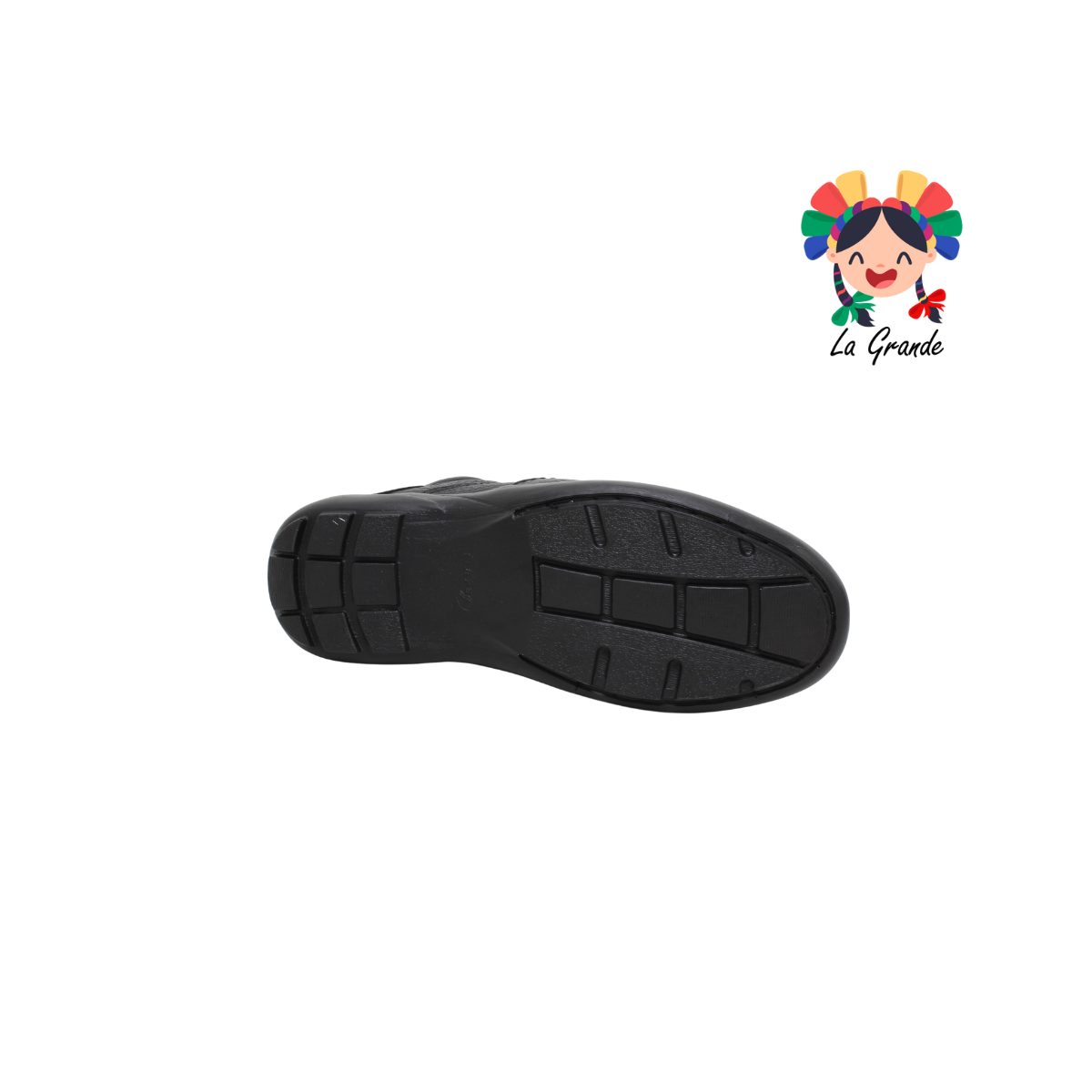 856 LA PAG Negro Piel Bota Casual para Caballero