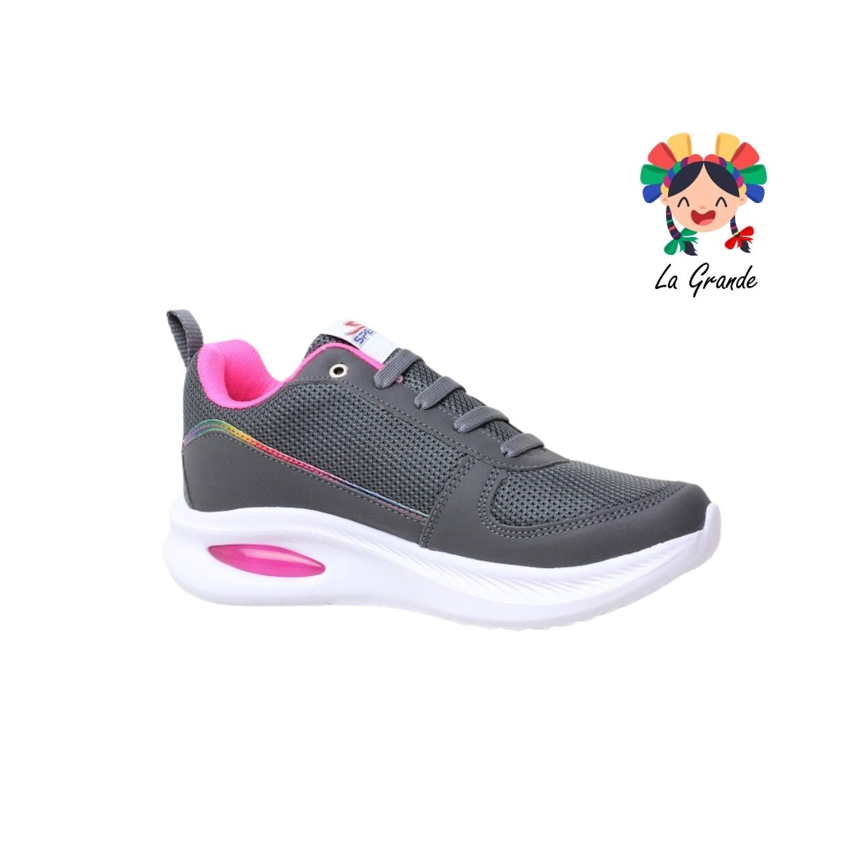 860 SPEIS10 Oxford Fiusha Tenis Deportivo con Válvula para Dama