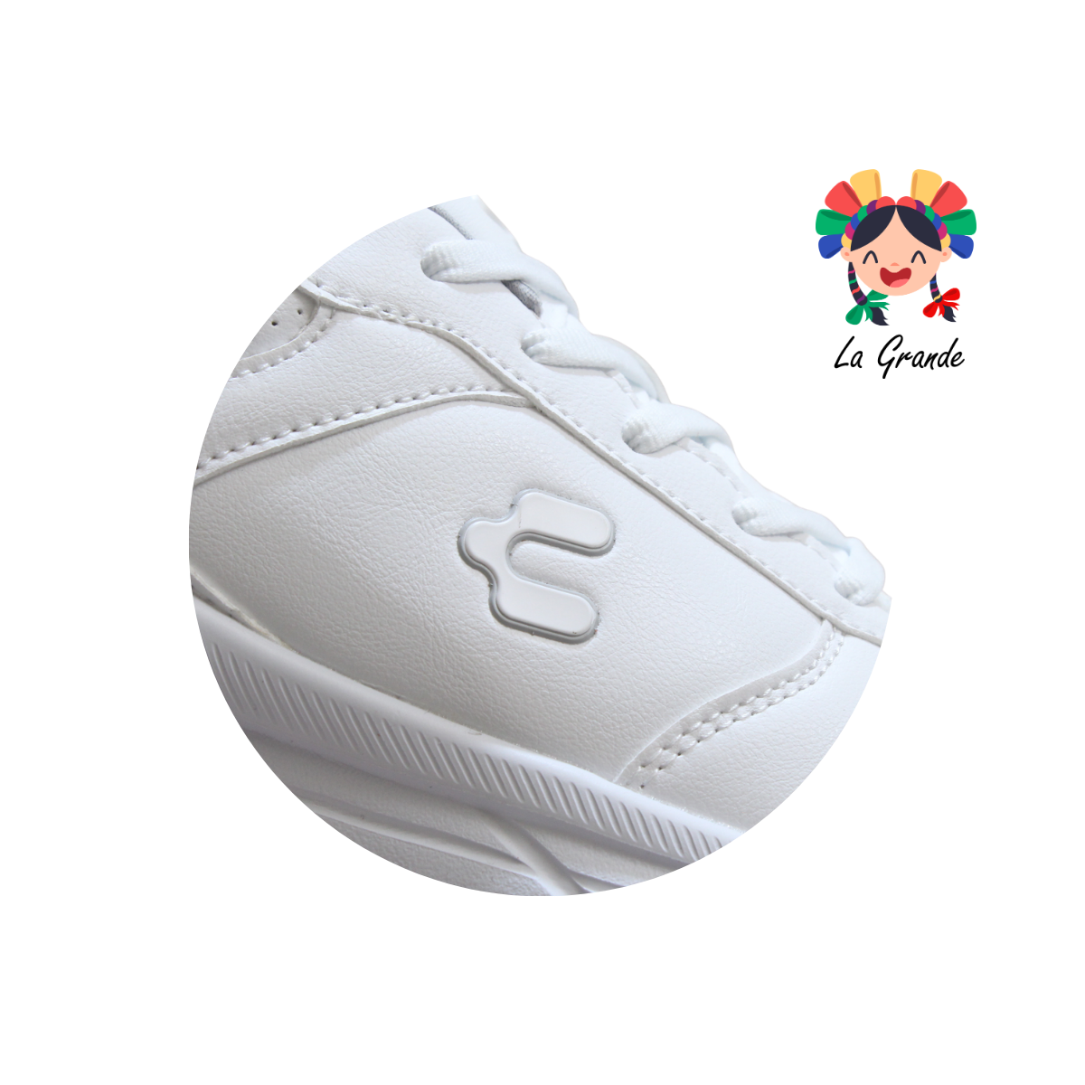 1087622 CHARLY Blanco Deportivo para Caballero