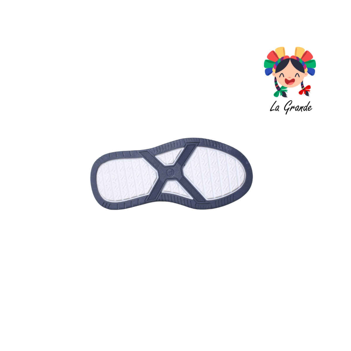 870 VIRY & TONY Bco Mno Rojo Sint Tenis Casual para Niña y Niño