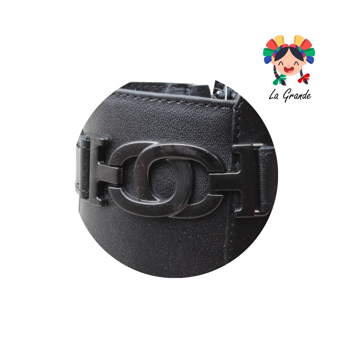 900 BRIANDA Negro Piel Bota para Dama