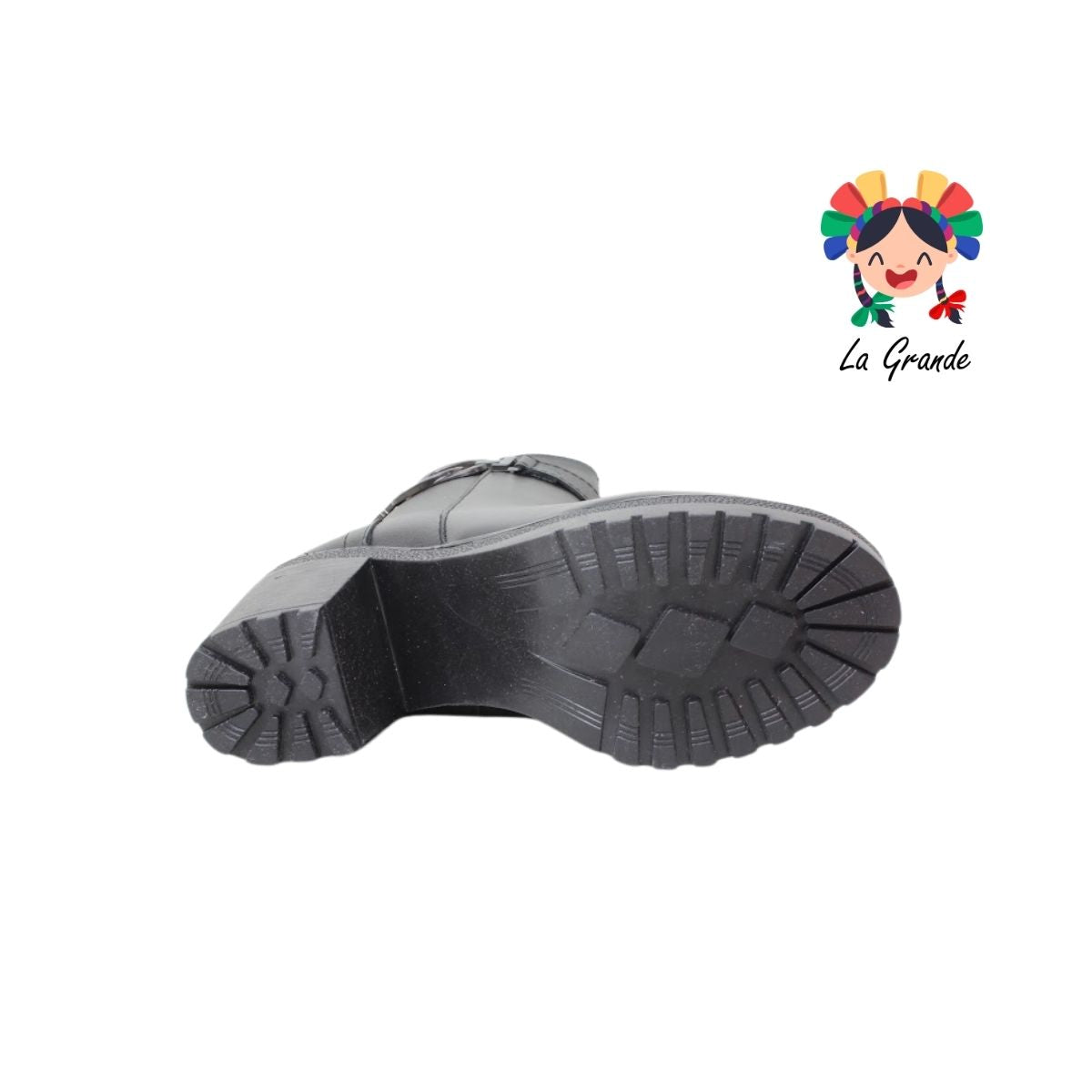 900 BRIANDA Negro Piel Bota para Dama