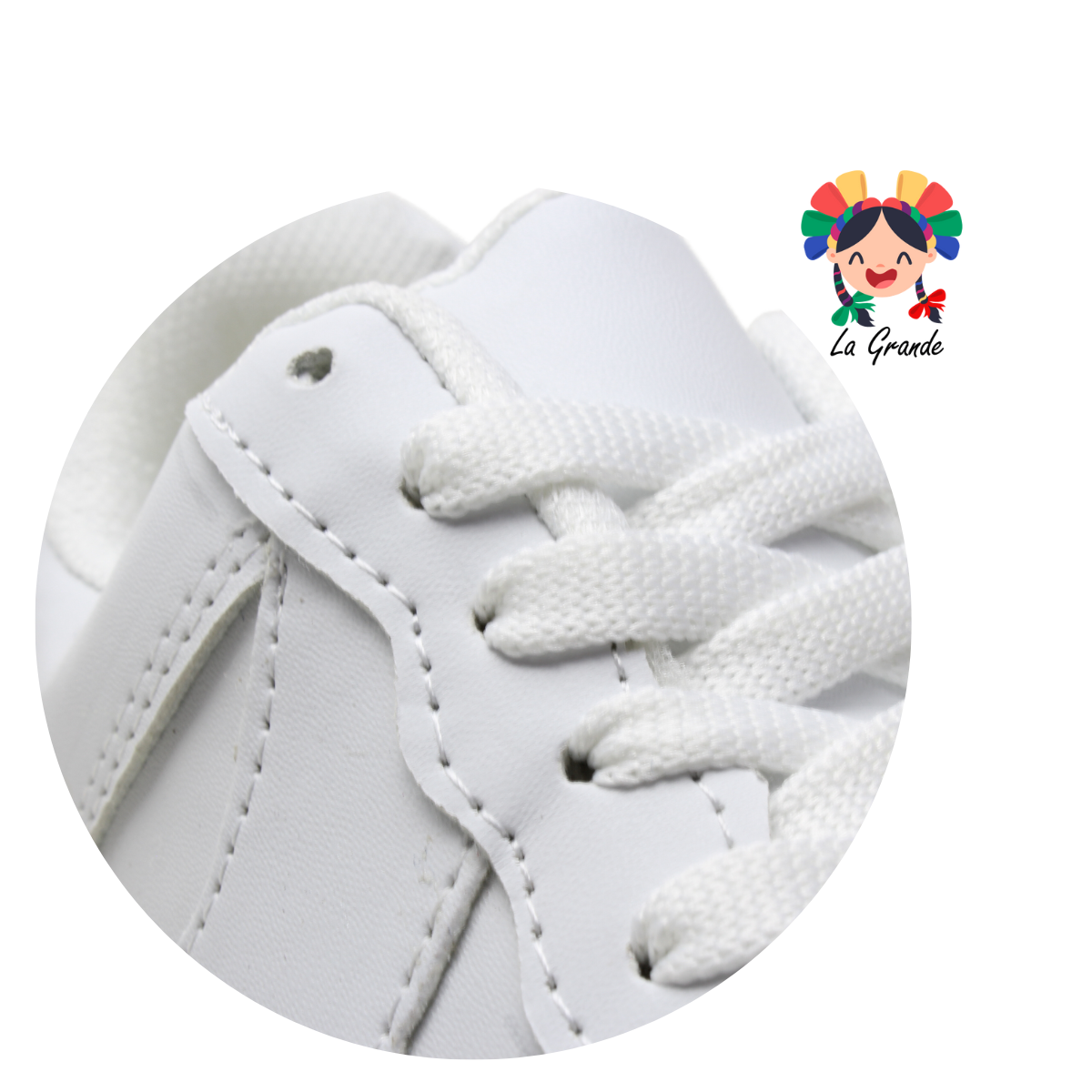 900 FRIDAYS Blanco Sint Tenis Escolar Niña,Niño,Dama y Joven