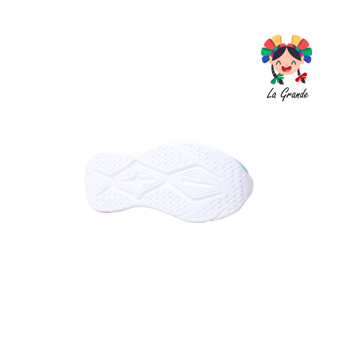 900 FON-VER Rosa Menta Tenis Deportivo para Niña