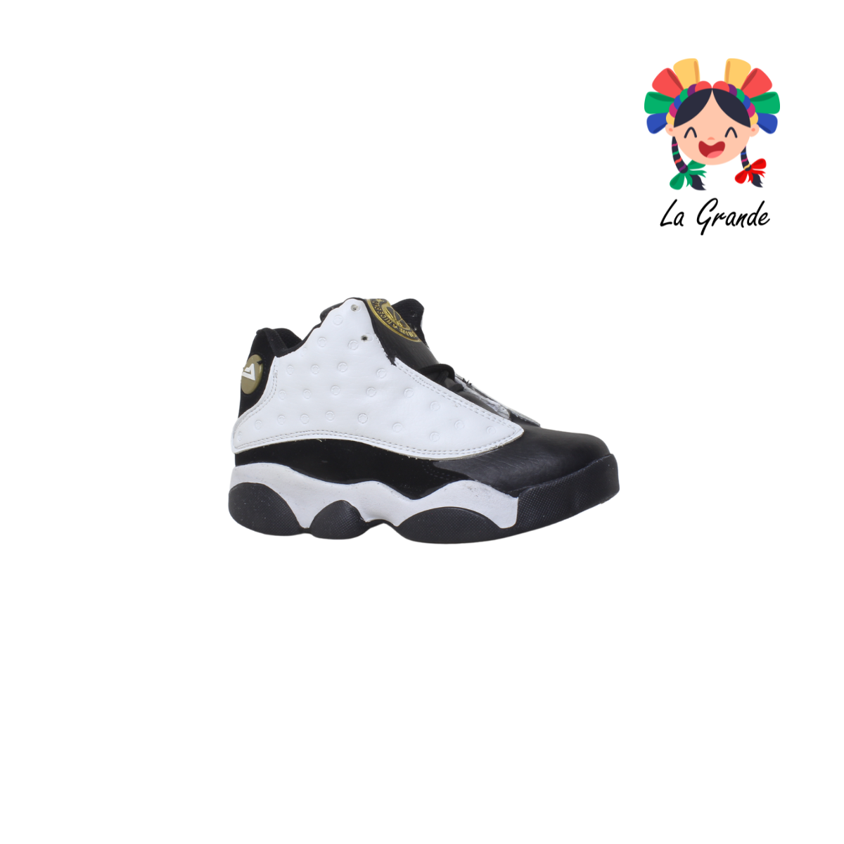 9047 SAETTA PREMIER Bco Ngo Oro Tenis Deportivo para Niño, Niña, Joven, Dama y Caballero