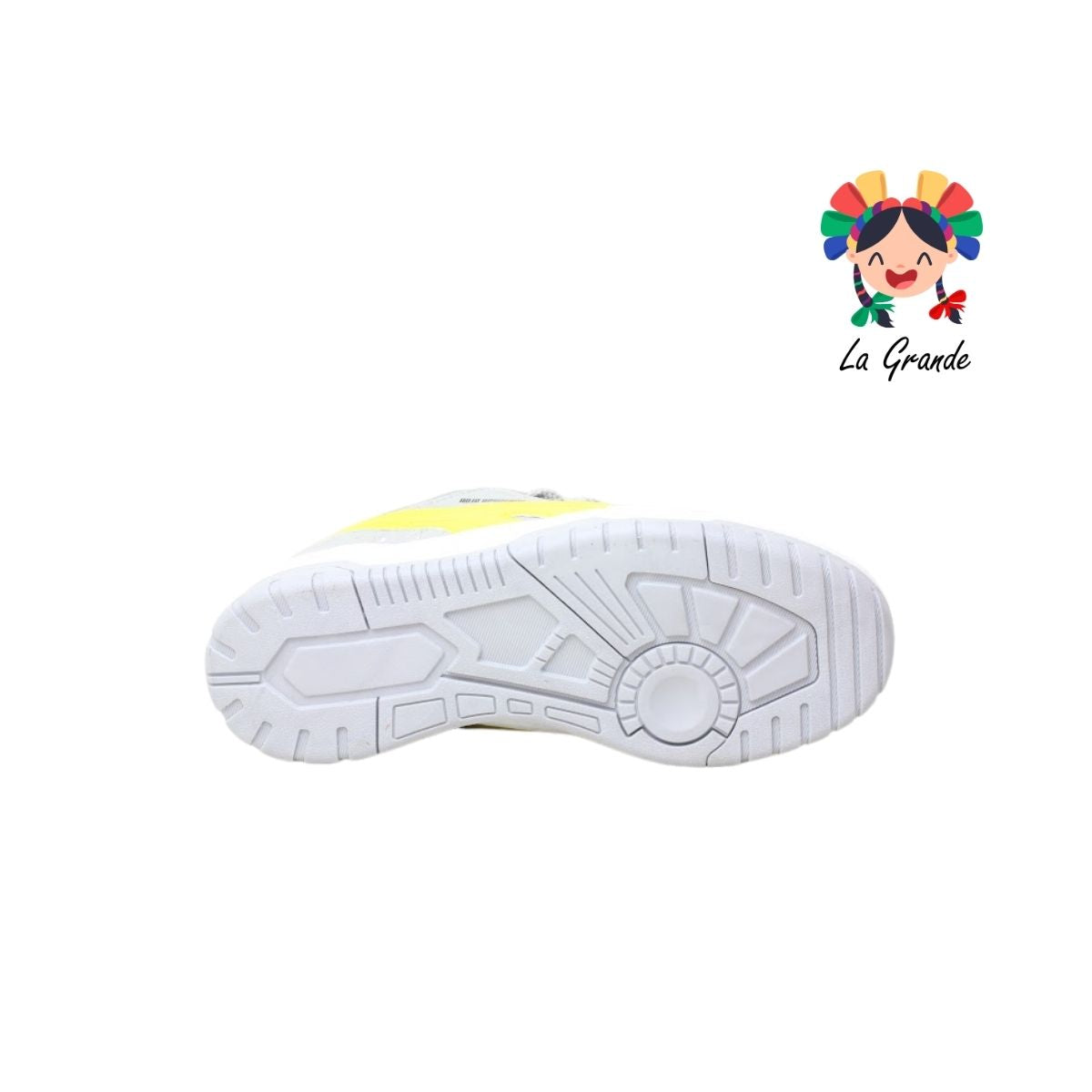927 ROJO ARANDANO Gris Amarillo Tenis Casual para Dama y Joven