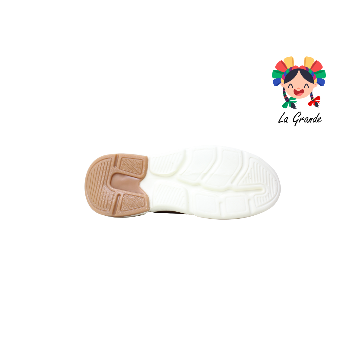 NU001 DOGI Camel Spray Oro Piel Zapato Casual para Dama