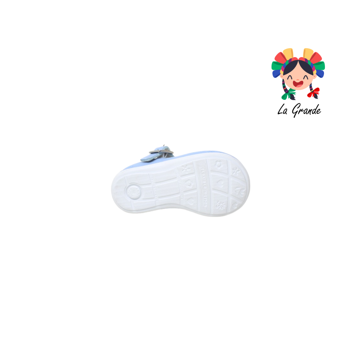 9519 DOGI Azul Cielo Piel Zapato Casual para Bebé