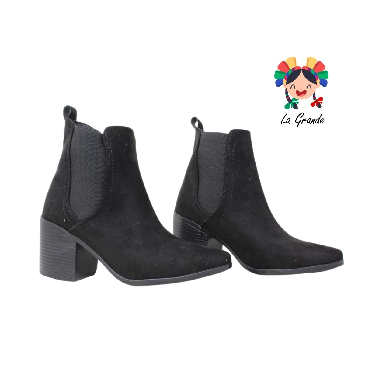 95 ALE REYNA Negro Prisco Botín Casual para Dama