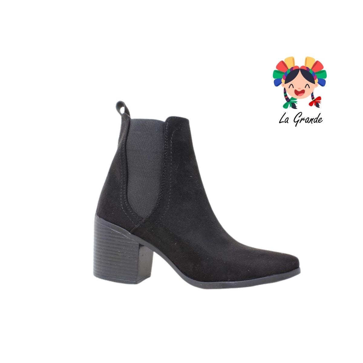 95 ALE REYNA Negro Prisco Botín Casual para Dama