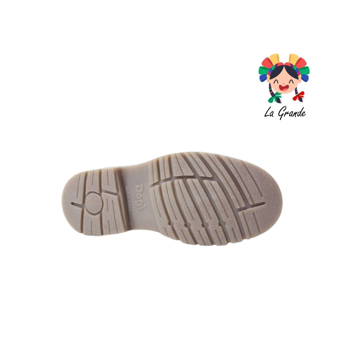 9712 DOGI Chocolate Piel Zapato Casual para Niño y Joven