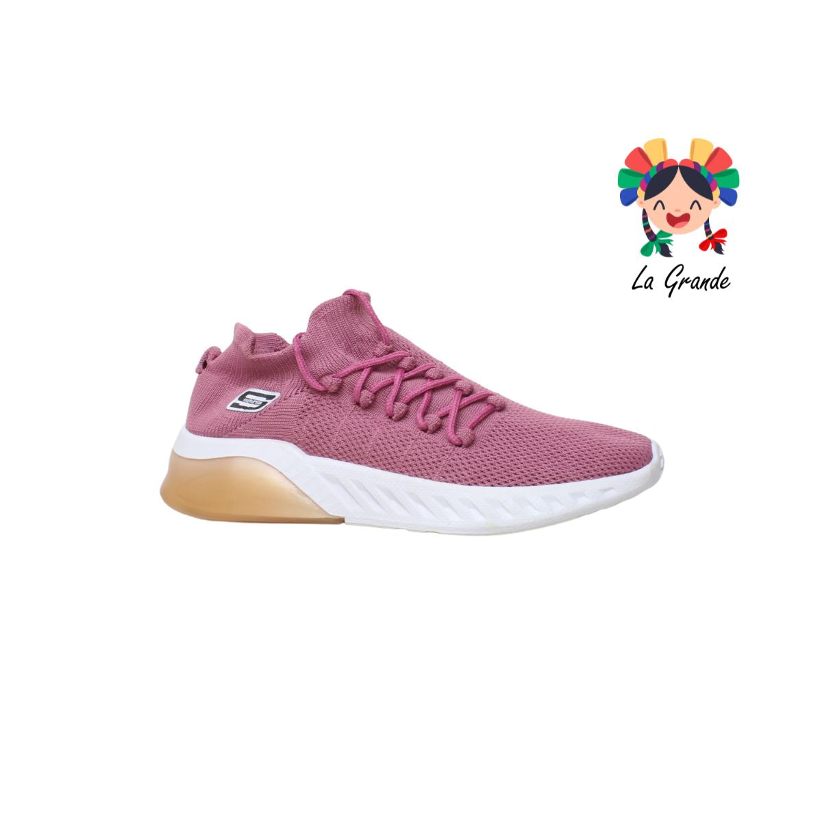 990 CAPIEL'SK Rosa Rich Tenis Deportivo para Dama