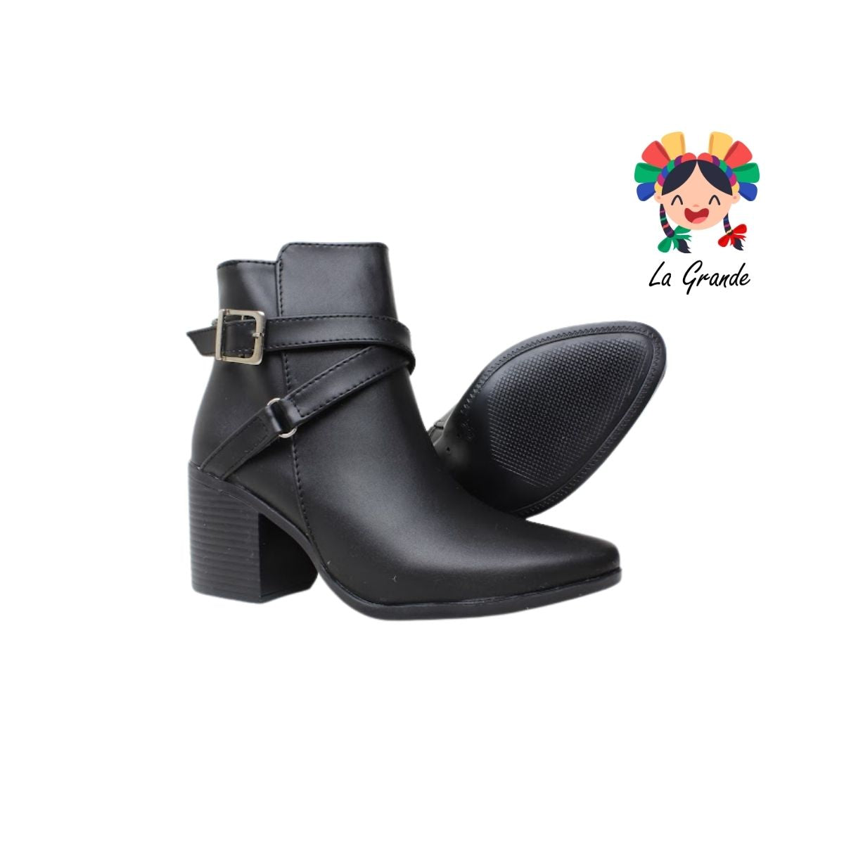 99 ALE REYNA Negro Nairobi Botín Casual para Dama
