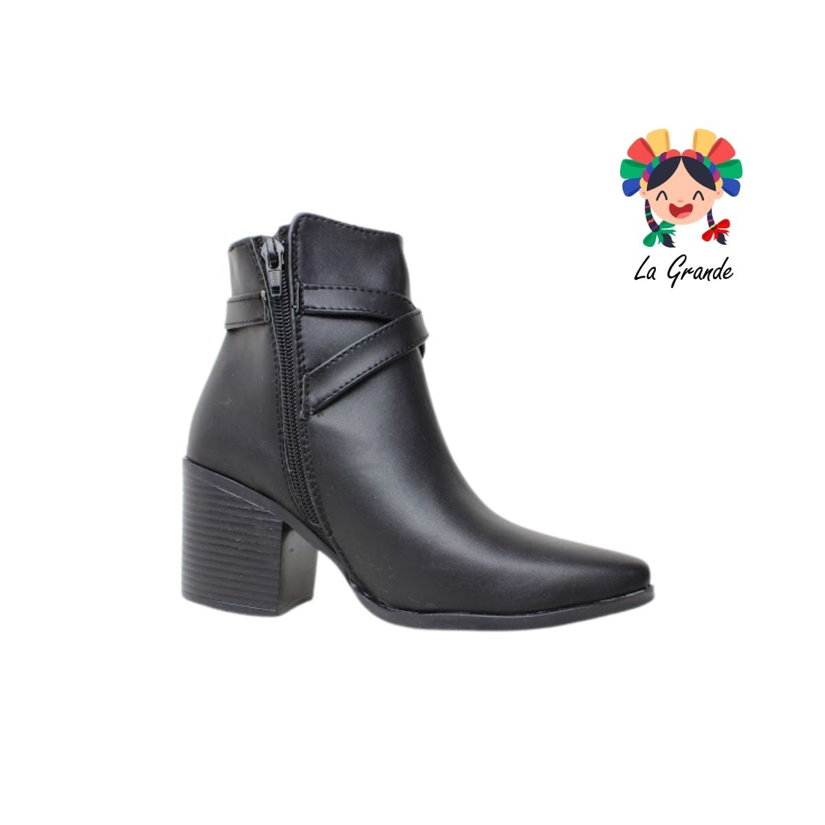 99 ALE REYNA Negro Nairobi Botín Casual para Dama