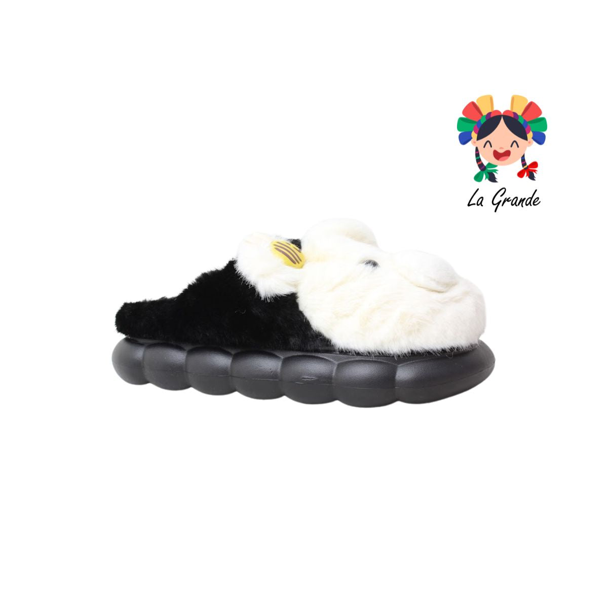 A-5143 ZXXG Multicolor Oso Abejita Pantufla Afelpada para Dama