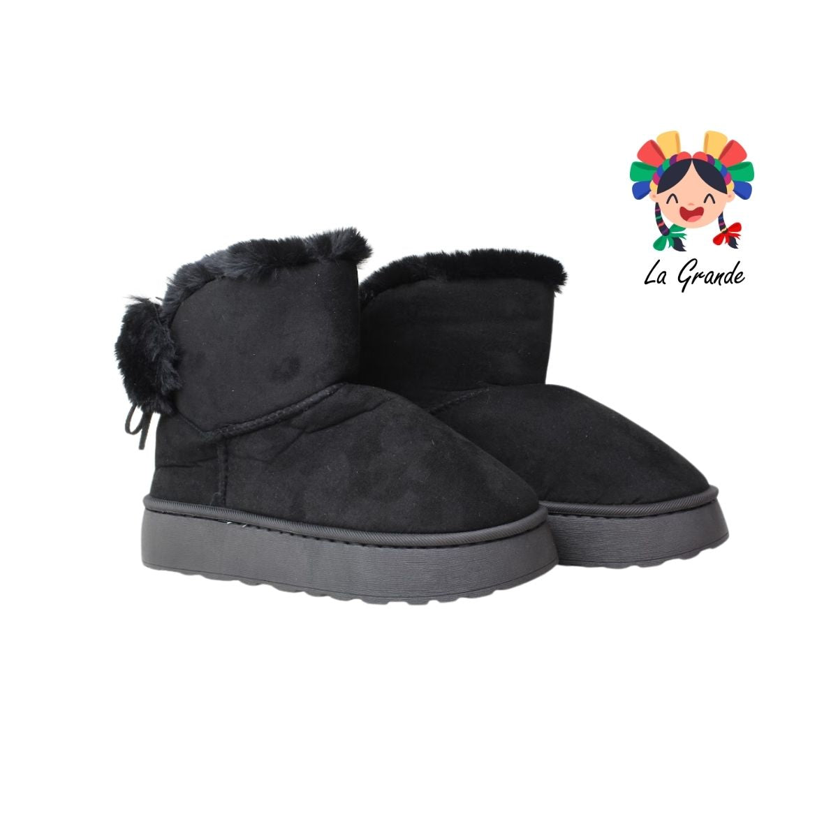 A-5290 ZXXG Multicolor Bota Afelpada para Dama