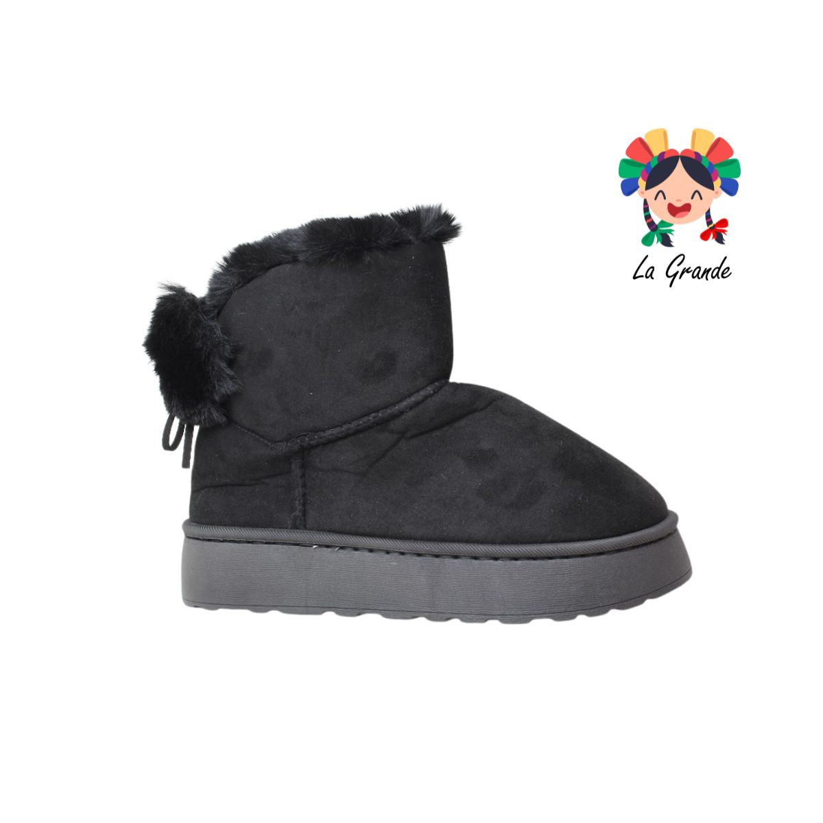 A-5290 ZXXG Multicolor Bota Afelpada para Dama