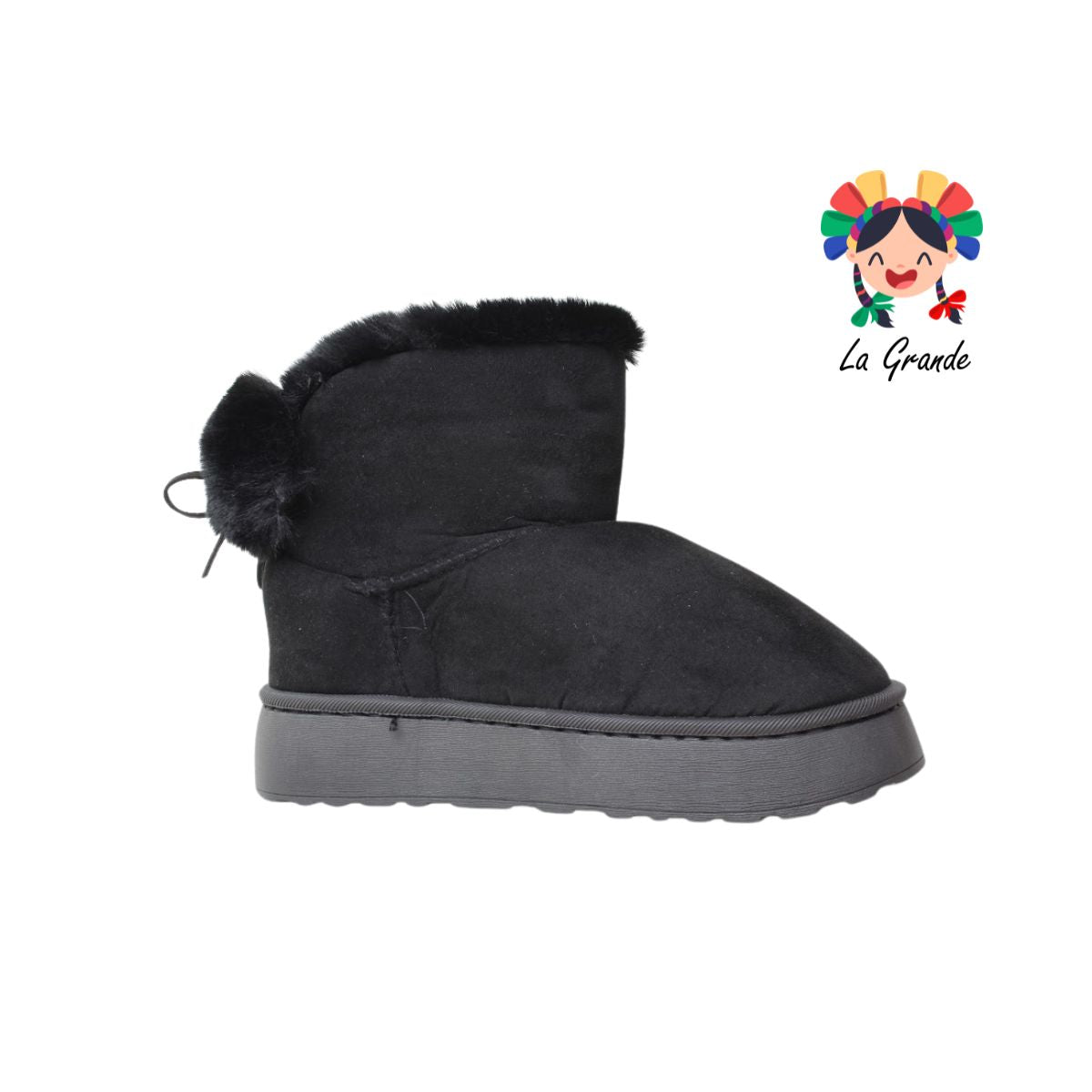 A-5290 ZXXG Multicolor Bota Afelpada para Dama