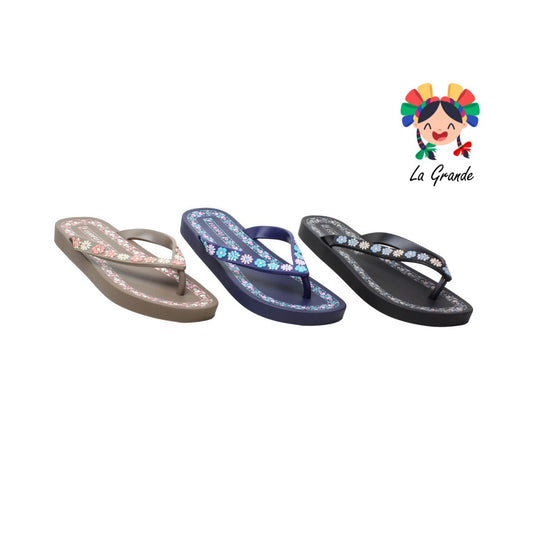 A145 LUOFU Multicolor Sandalia para Dama