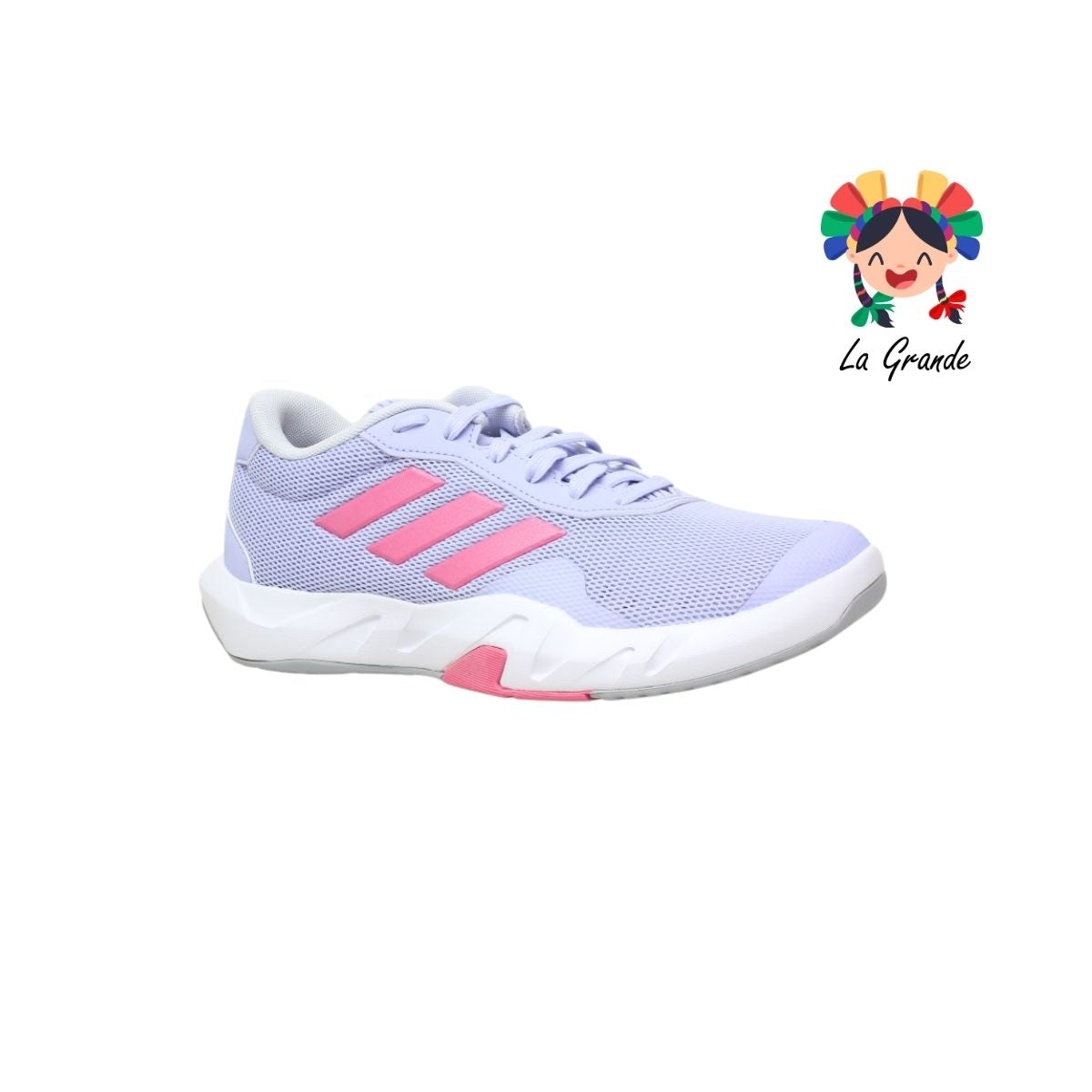 AMPLIMOVE TRAINER ADIDAS Lila Tenis Deportivo Original Importado para Dama